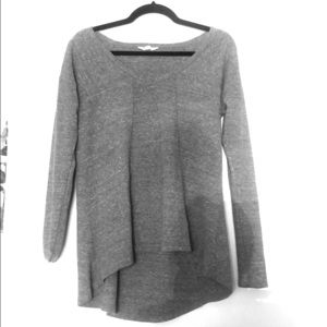 Knit long sleeve sweater